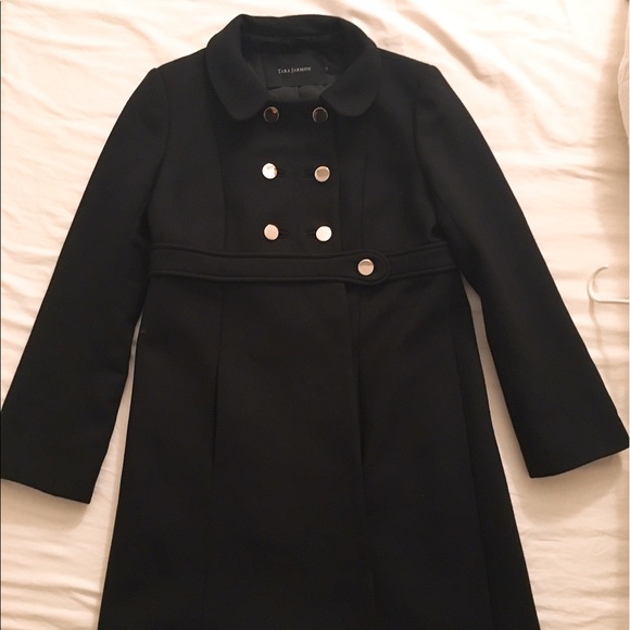 🌟 Sale🌟 Tara Jarmon spring pea coat size 10-12 - Picture 2 of 4
